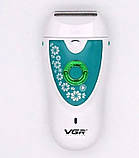 Епілятор 2 в 1 VGR V-722, зелений, фото 6