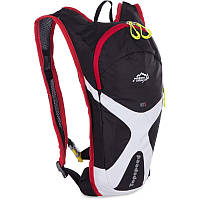 Рюкзак спортивный SP-Sport Local Lion LK409 объем 5л Black-White-Red