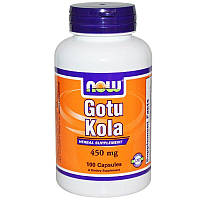 Готу кола (Gotu Kola), Now Foods, 450 мг, 100 капсул (NOW-04700)