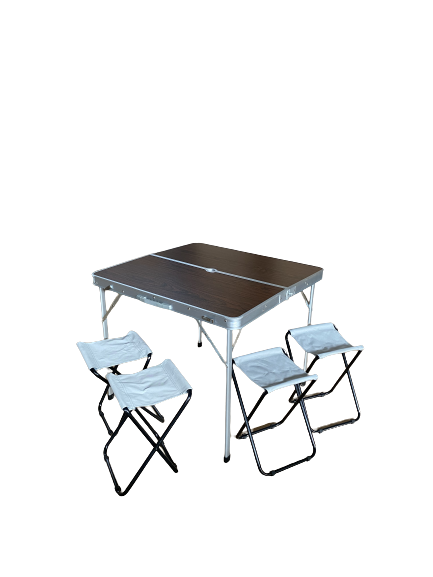 Розкладний стіл + 4 стільці Folding Table TO-8833a