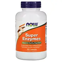 Травні ферменти, Super Enzymes, Now Foods, 180 капсул (NOW-02964)