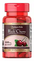Черная вишня, Black Cherry, Puritan's Pride, 1000 мг, 100 капсул (PTP-15691)