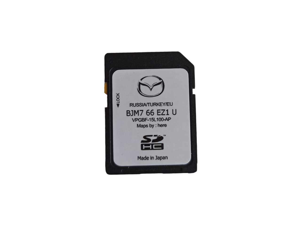 Карти навігації Mazda MZD BJM7 66 EZ1U 2022 / 2023, Україна + Європа