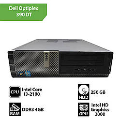 Системний блок Dell Optiplex 390 DT (Core I3-2100 / 4GB/ HDD 250Gb)