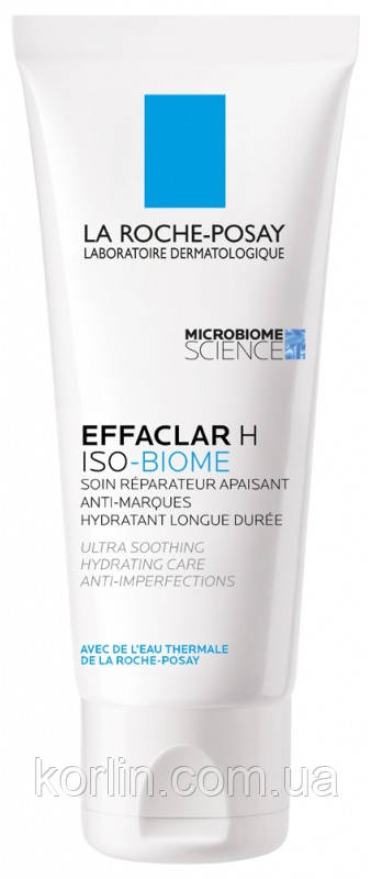 L Roche-Posay Effaclar H Iso Biome Заспокоючий повстаний Вологий Крем для Лица