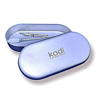 Бокс-лоток овальный для фрез и инструментов из нержавеющей стали Kodi Professional