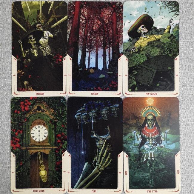 Карты Таро Святой Смерти. Santa Muertte Tarot - фото 5 - id-p1310023872