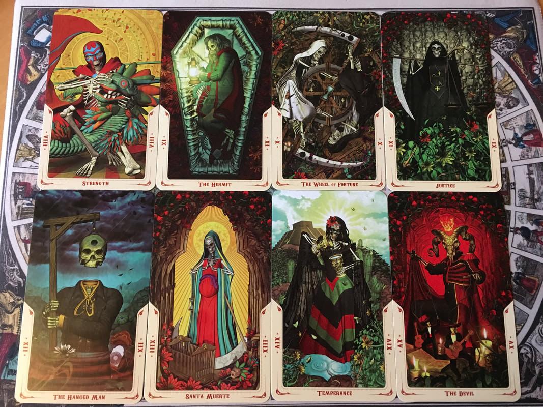 Карты Таро Святой Смерти. Santa Muertte Tarot - фото 6 - id-p1310023872