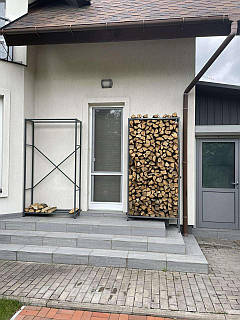 Дровниця вертикальна під навіс 2000*300*2000мм Kompred OL324/5