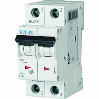 Автоматический выключатель Eaton PL6-C10/2 2P 10A C 6kA 286565 (Moeller) модульный