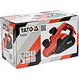 Рубанок мережевий YATO YT-82144 P= 1300 Вт, платформа b= 110 мм, глиб.- 0-3.5 мм, фото 3