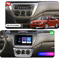 Штатна магнітола 9" Lesko для Mitsubishi Lancer IX 2000-2007 2/32Gb/ Wi-Fi GPS Optima Мітцубісі 9 шт., фото 4