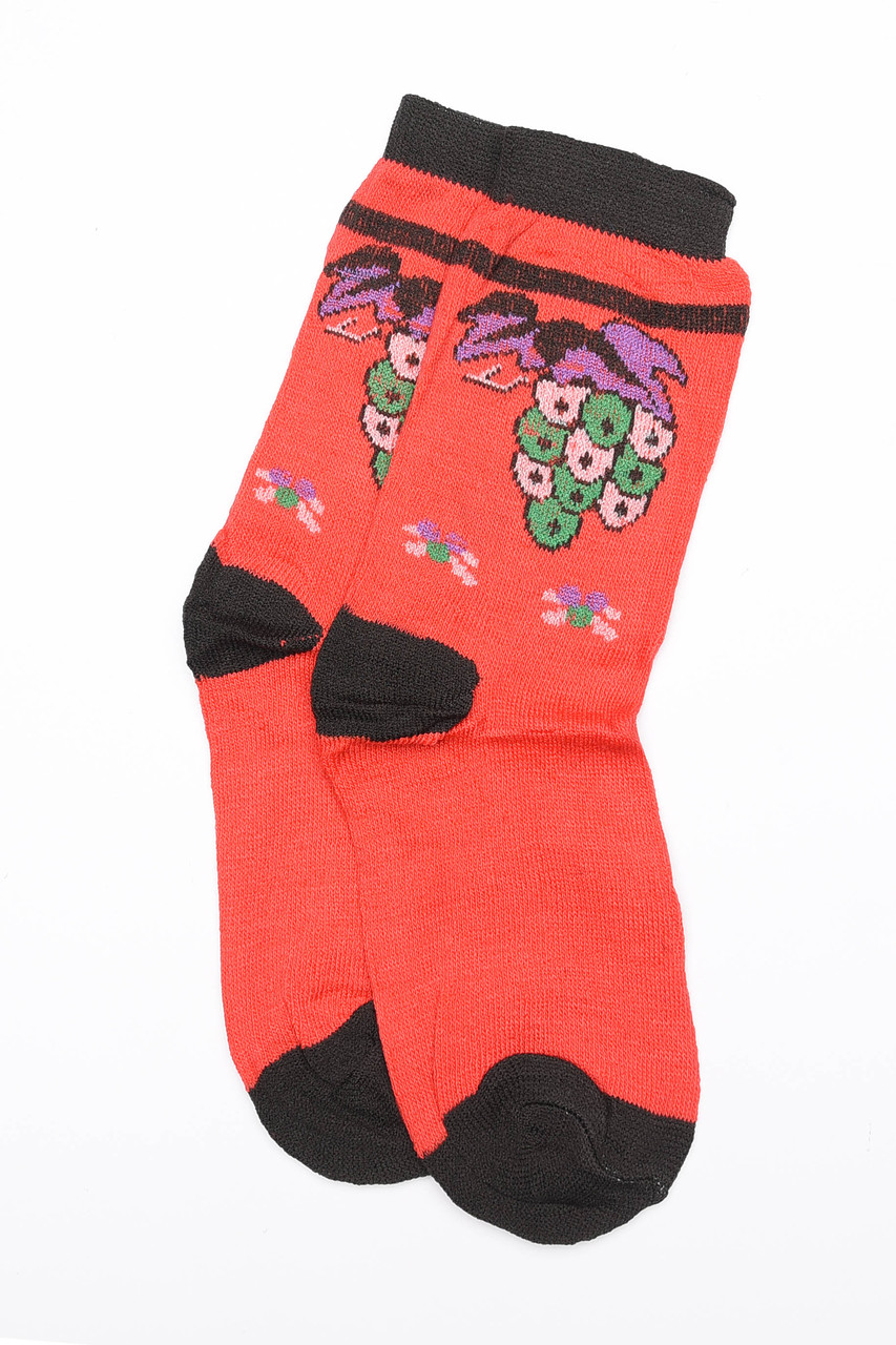 Шкарпетки дитячі червоні 5-6 років 147579T Безкоштовна доставка