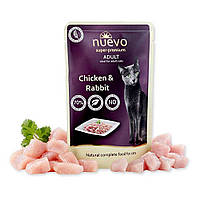 Вологий корм Nuevo Adult Cat Курка та кролик - 85 г