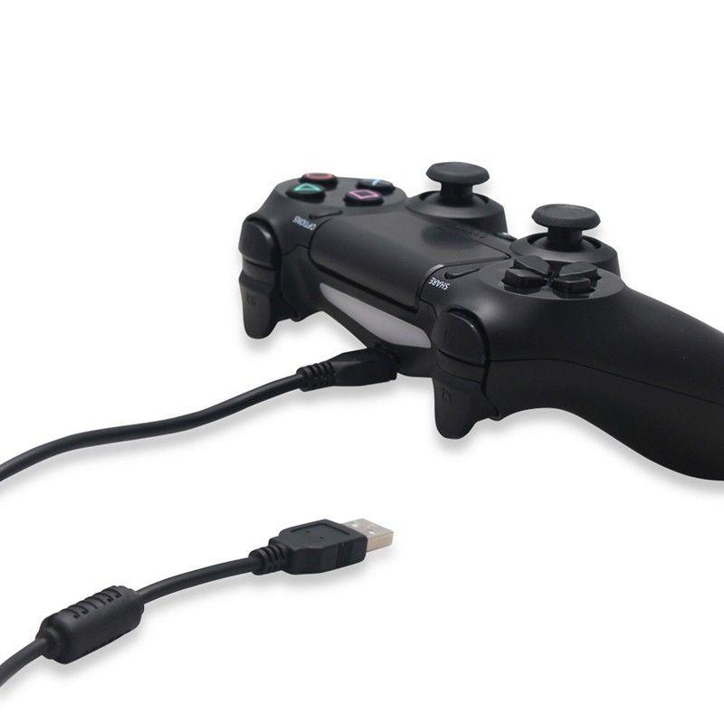 Кабель зарядки Micro USB к Dualshock 4 PS4 Черный Black 3 метра - фото 5 - id-p1493537403