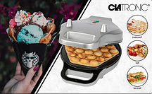 Вафельниця бельгійські кульки Clatronic WA 3772 бабел гам