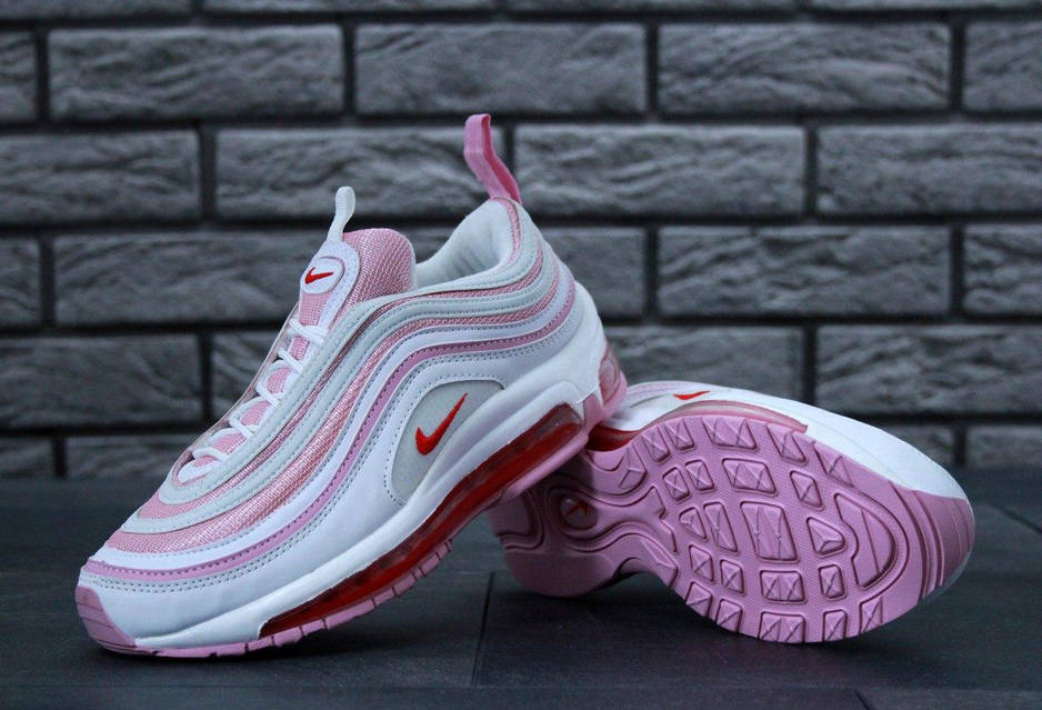 Nike 97 white pink hotsell