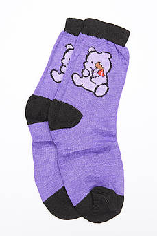 Шкарпетки дитячі фіолетові 5-6 років 147583M