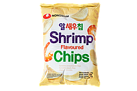 Чипси креветкові Chips Shrimp Flavoured NONGSHIM 75 г