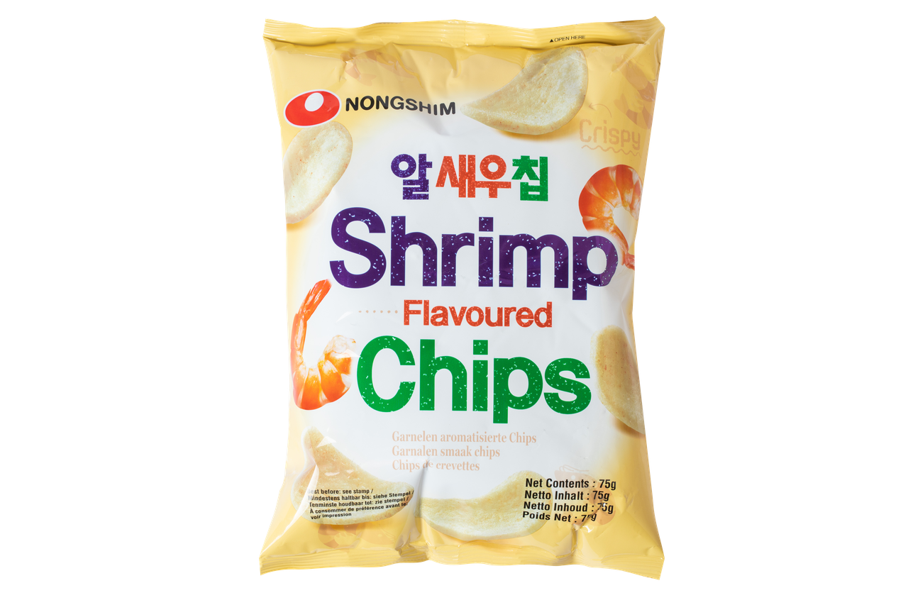 Чипсы Креветочные Chips Shrimp Flavoured NONGSHIM 75 Г — Купить ...