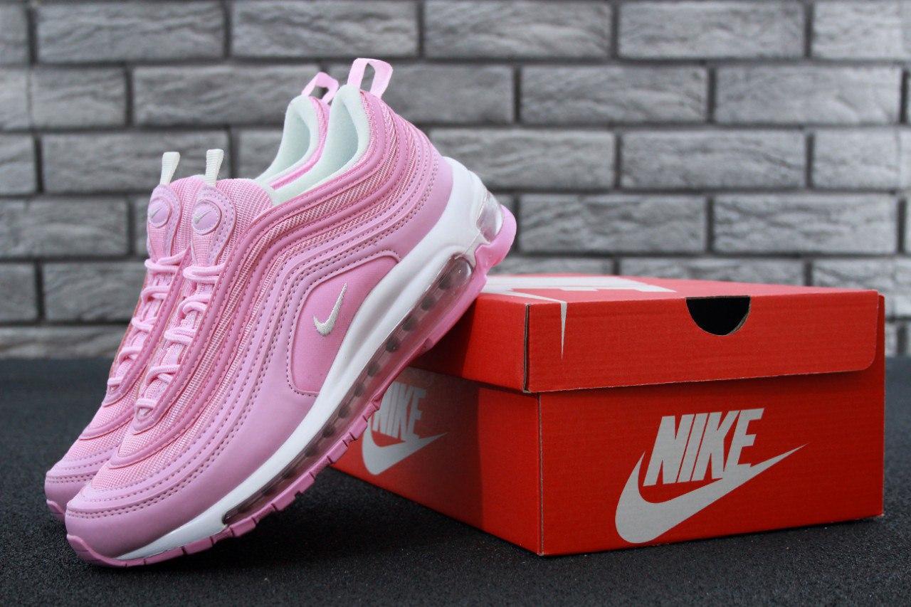 White pink sales air max 97