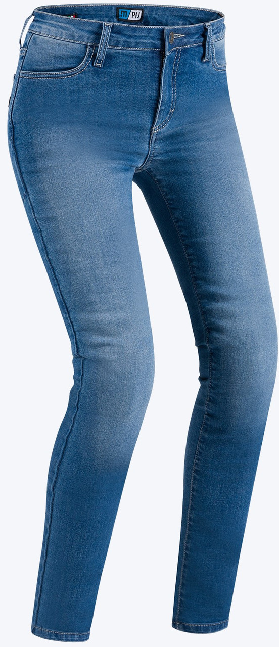 Мотоджинси жіночі PMJ Skinny синій, 29