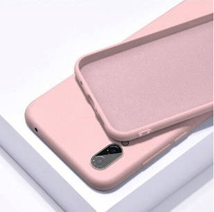 Чохол Silicone Case для Xiaomi Redmi Note 7 Blue синій (ксиоми сяоми редми нот 7)