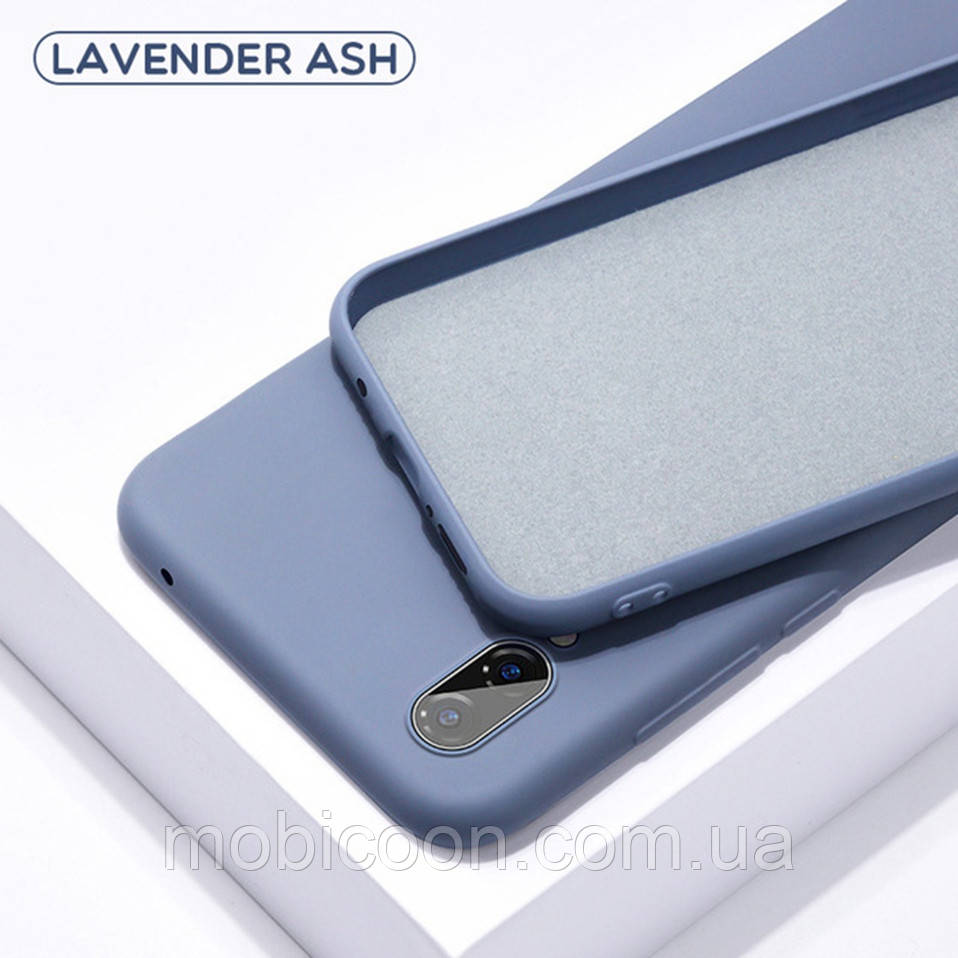 Чохол Silicone Case для Xiaomi Redmi Note 7 Blue синій (ксиоми сяоми редми нот 7)