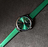 Годинники кварцові жіночі стильні наручні на шкіряному ремінці, фото 6