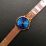 Ультратонкий стрільцевий кварцовий наручний годинник із металевим браслетом із японським механізмом, фото 10