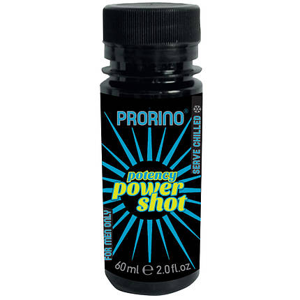 Вплив на напій для чоловіків HOT Prorino Potency Power Shot all СКІДКА, фото 2