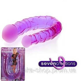 Двосторонній фаллоімітатор Duble Mini від Seven Creations  all СКИДКА382