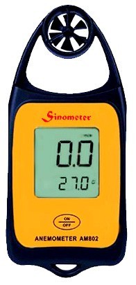 Міні термоанемометр Sinometer AM802