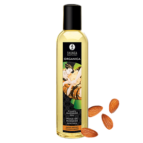Органічне масажне масло Shunga Organic Massage Oil Almond Sweetness 250 мл all СКІДКА