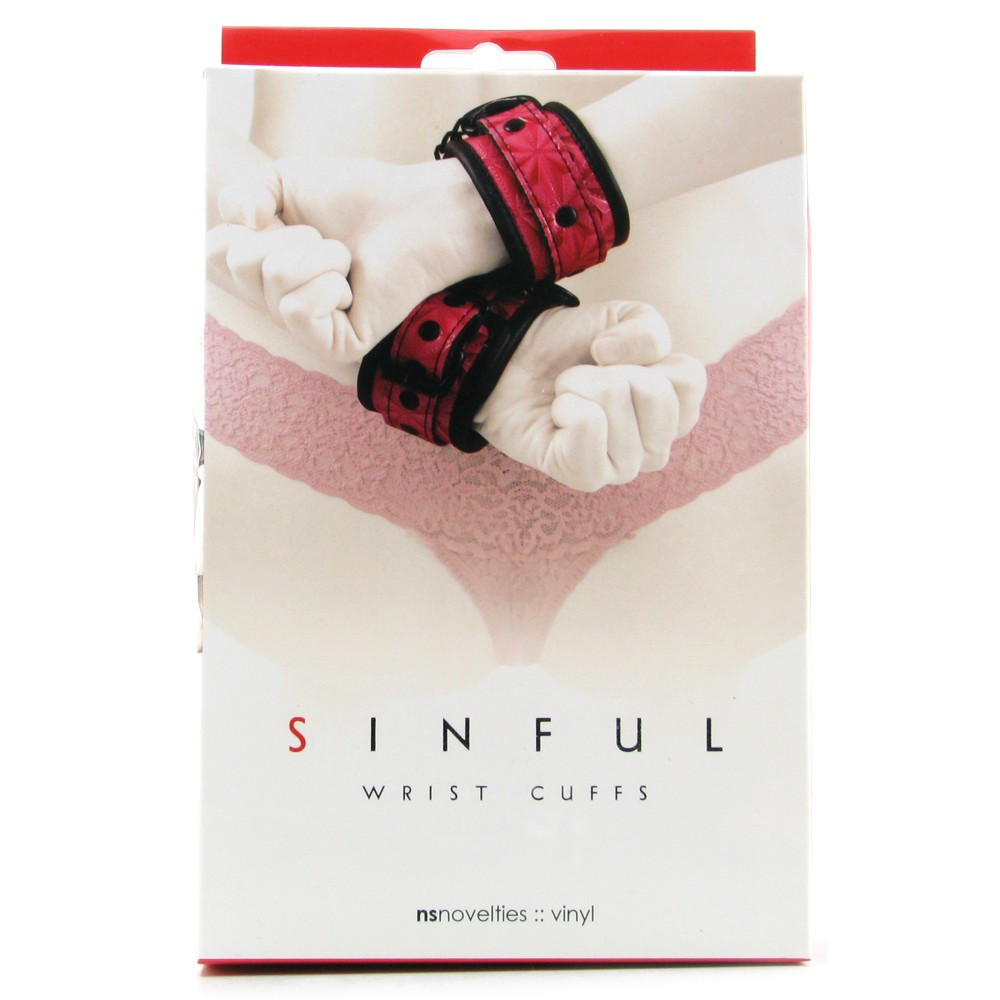 Елегантні наручники NS Novelties Sinful Wrist Cuffs all СКІДКА all СКИДКА1527