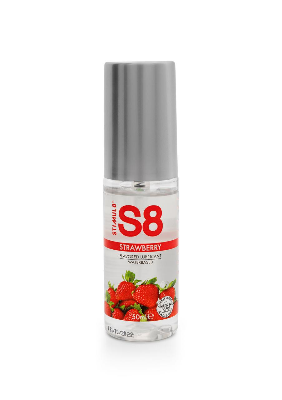 Оральний клубрикант Stimul8 Flavored Lube Strawberry 50 мл Німеччина all СКІДКА All 304