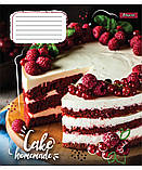Набір зошитів учнівських А5/60 кл. 1В Homemade cake (10 штук мікс), фото 3
