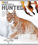 Набір зошитів учнівських А5/48 лін. 1В Hunted (10 штук мікс), фото 5