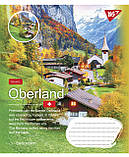 Набір зошитів учнівських А5/48 лін. YES Northern travel (10 штук мікс), фото 3