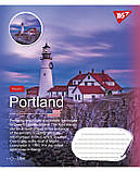 Набір зошитів учнівських А5/48 лін. YES Northern travel (10 штук мікс), фото 4
