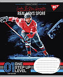 Набір зошитів учнівських А5/36 кл. YES Real sport (15 штук мікс), фото 6