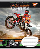 Набір зошитів учнівських А5/36 кл. YES Real sport (15 штук мікс), фото 4