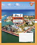 Набір зошитів учнівських А5/60 кл. YES Travel (10 штук мікс), фото 5