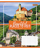 Набір зошитів учнівських А5/96 лін. 1В Small towns (5 штук мікс)