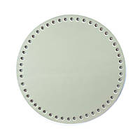 Кругле дно для сумки 20 см, слонова кістка