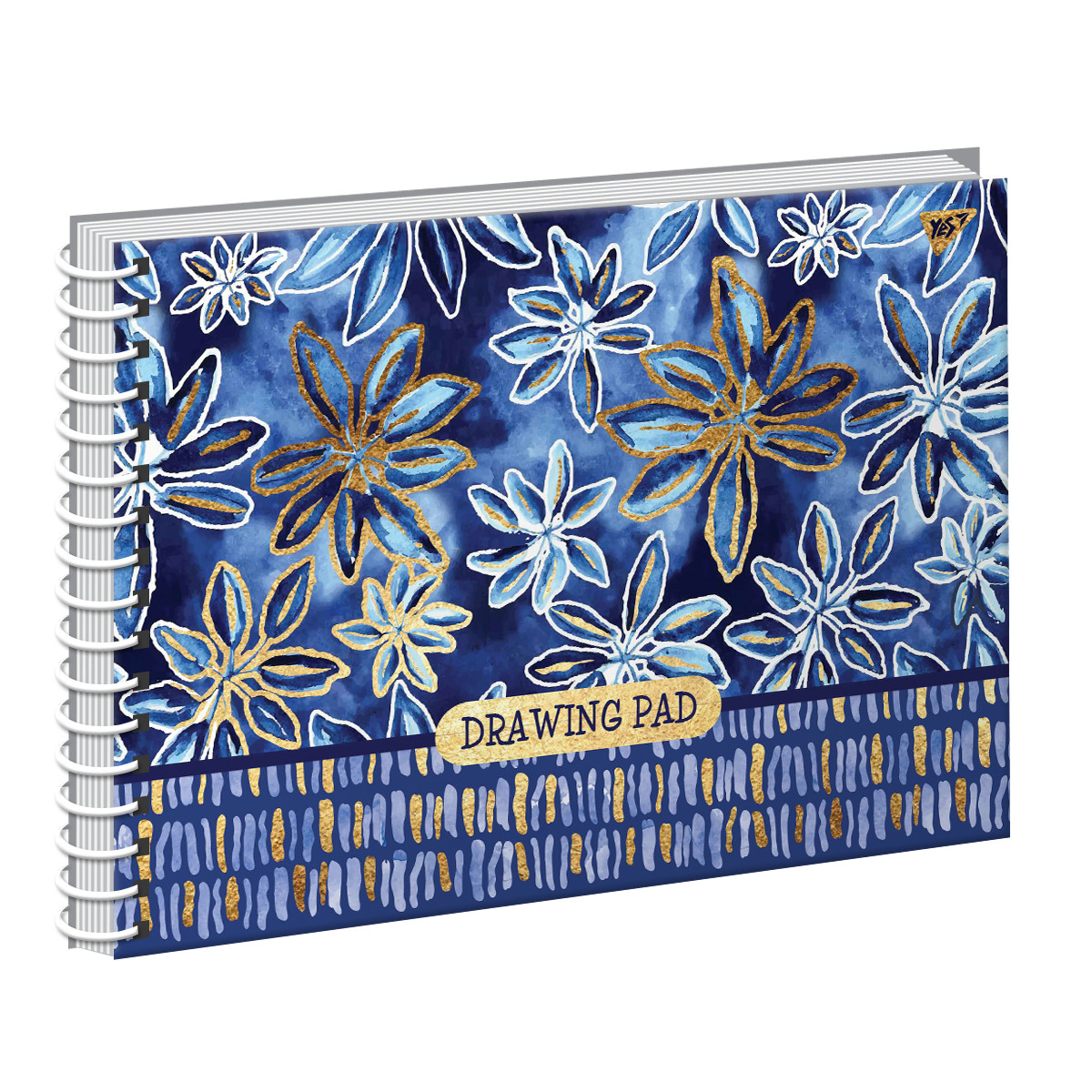 Альбом для малювання А4 20 Yes Спіраль Indigo, фото 1