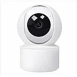 Бездротова поворотна IP камера WiFi Care Cam для відеоспостереження будинку з датчиком руху та нічним баченням, фото 6