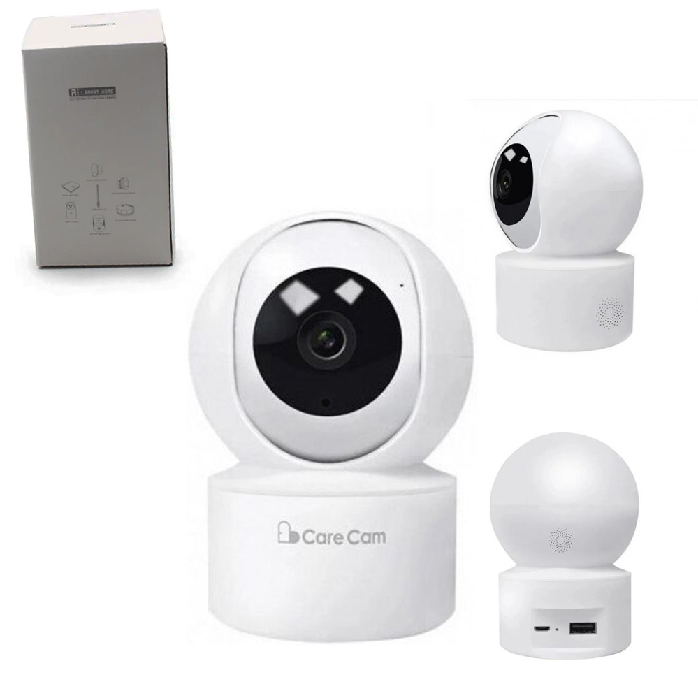 Камера відеоспостереження WiFi Care Cam для домашнього спостереження через телефон з ик підсвічуванням