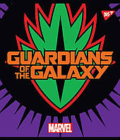 Набір шкільних зошитів  12 аркушів в косу лінію YES Marvel Hero Shields 10 штук