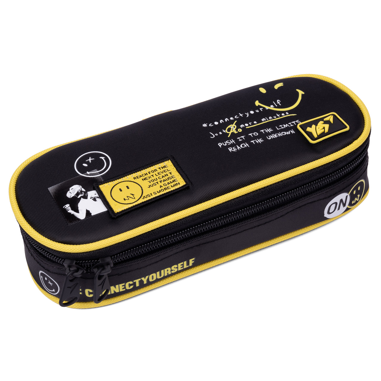 Пенал м'який YES 1 відділення PH-6-1 Happy time, фото 1